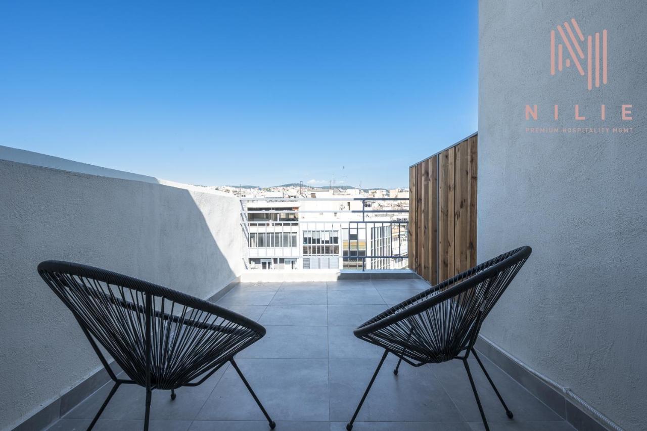 V1 Penthouse, Nilie Hospitality Mgmt Apartment Tesalonika Bagian luar foto