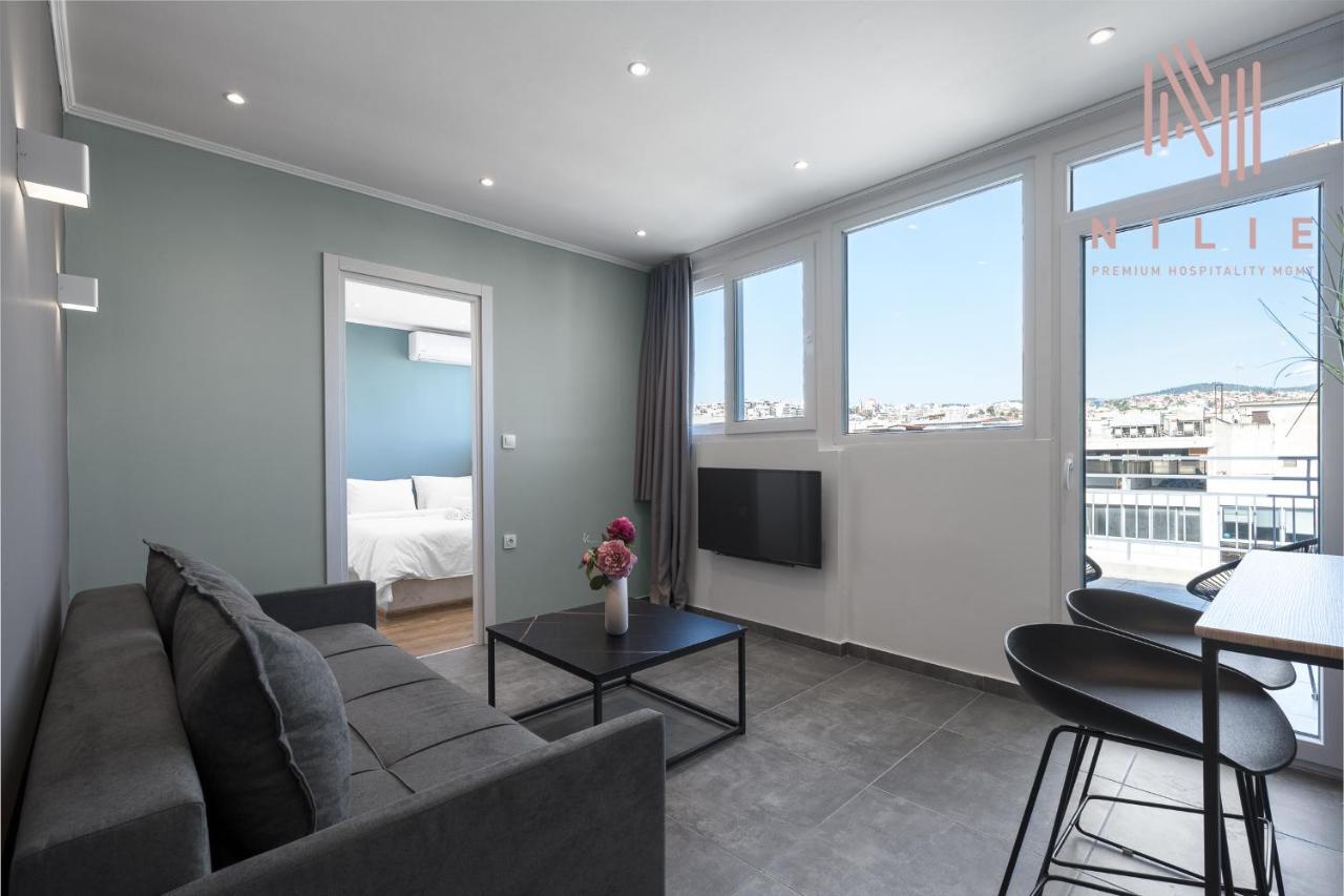 V1 Penthouse, Nilie Hospitality Mgmt Apartment Tesalonika Bagian luar foto