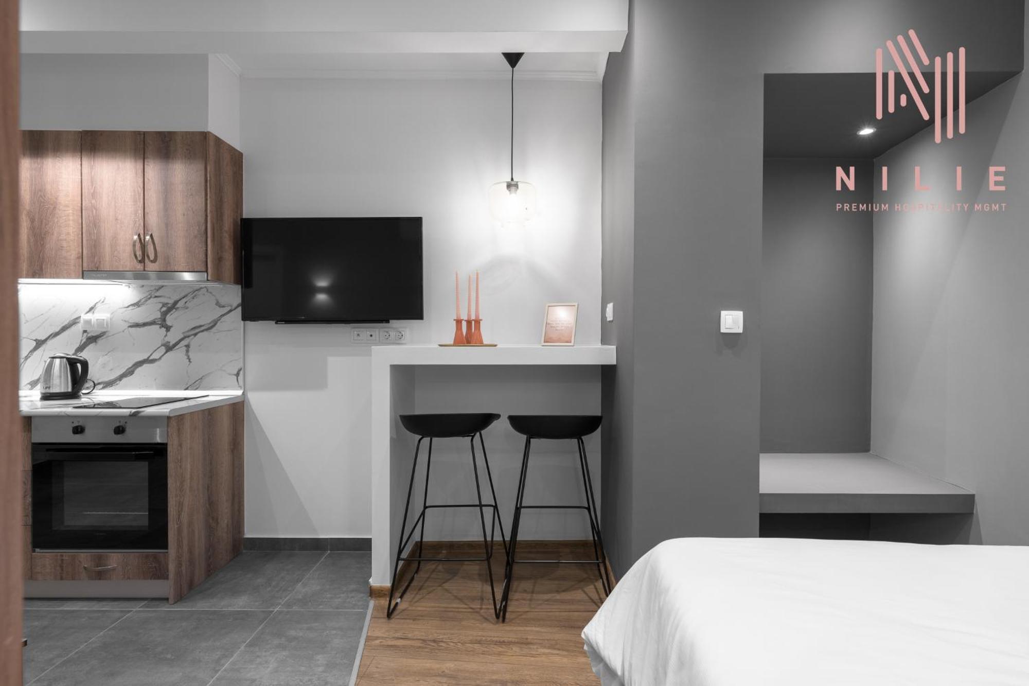 V1 Penthouse, Nilie Hospitality Mgmt Apartment Tesalonika Bagian luar foto