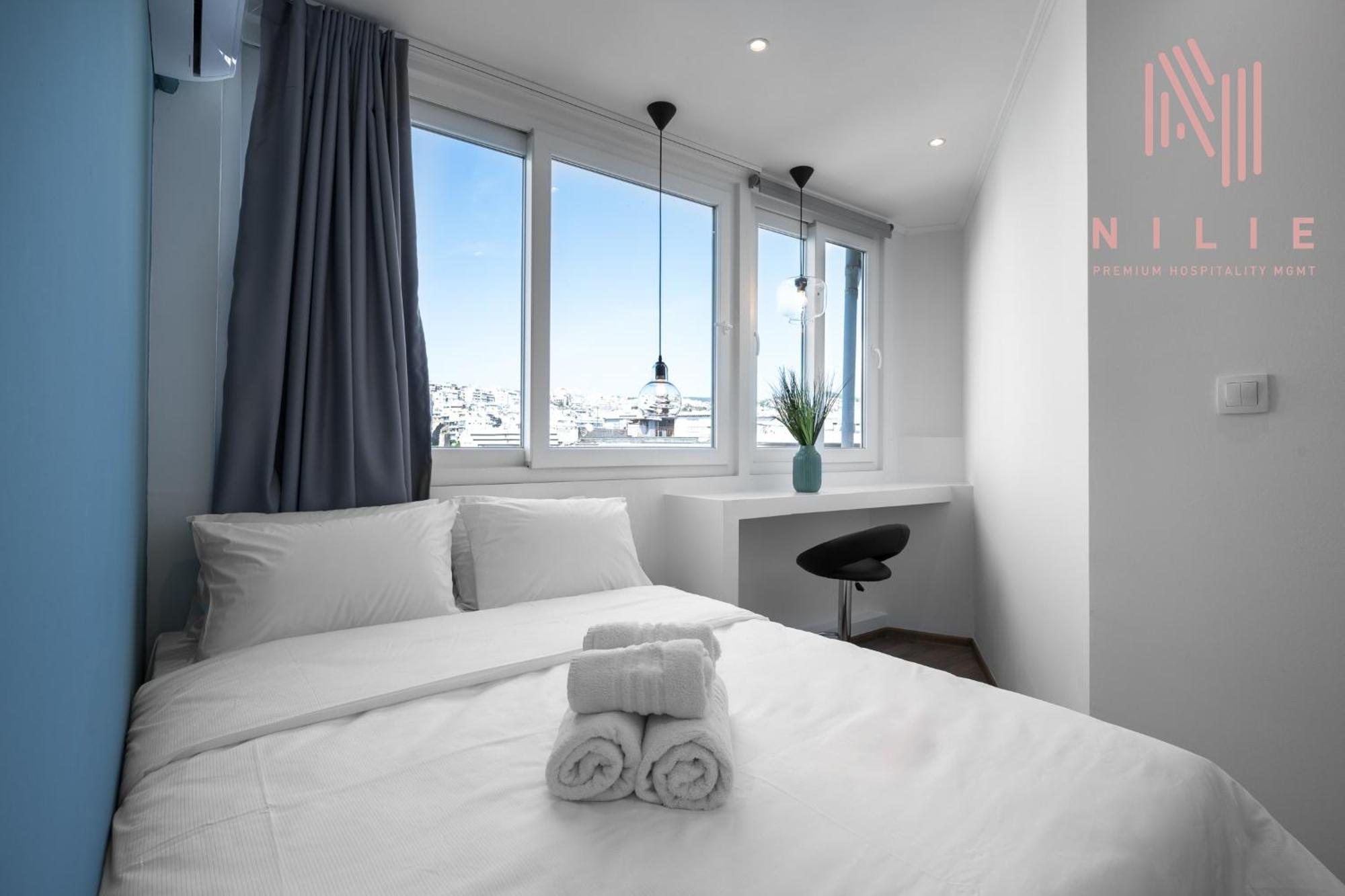 V1 Penthouse, Nilie Hospitality Mgmt Apartment Tesalonika Bagian luar foto