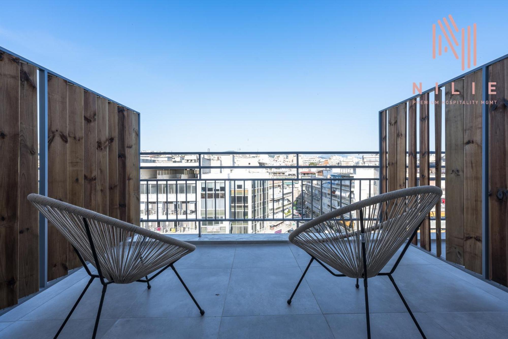 V1 Penthouse, Nilie Hospitality Mgmt Apartment Tesalonika Bagian luar foto